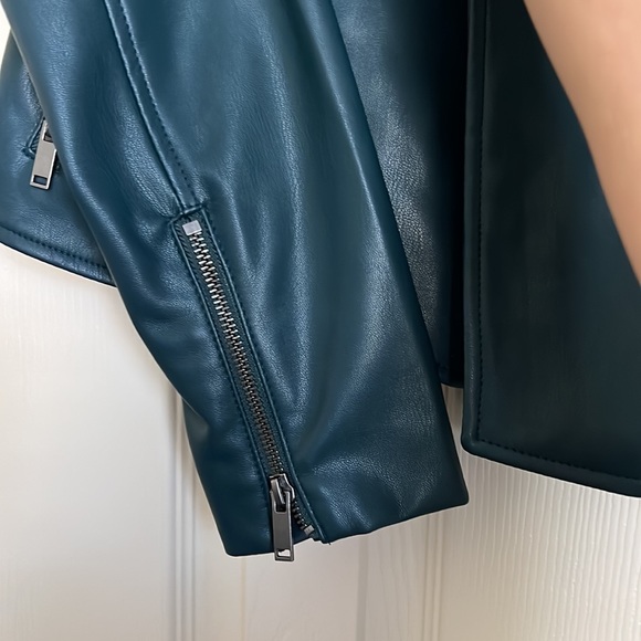 GAP Faux-Leather Moto Jacket - Picture 4 of 10